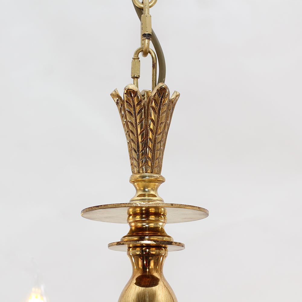 26-34 Inch Multiple Size Small Baroque Style Royal French Copper Chandelier Lighting-铜灯-Jecanoli