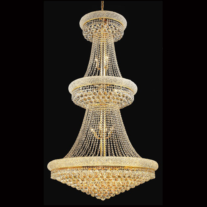 36X66 Inch 34 Lights French Empire K9 Crystal Chandelier-大吊灯-Jecanoli