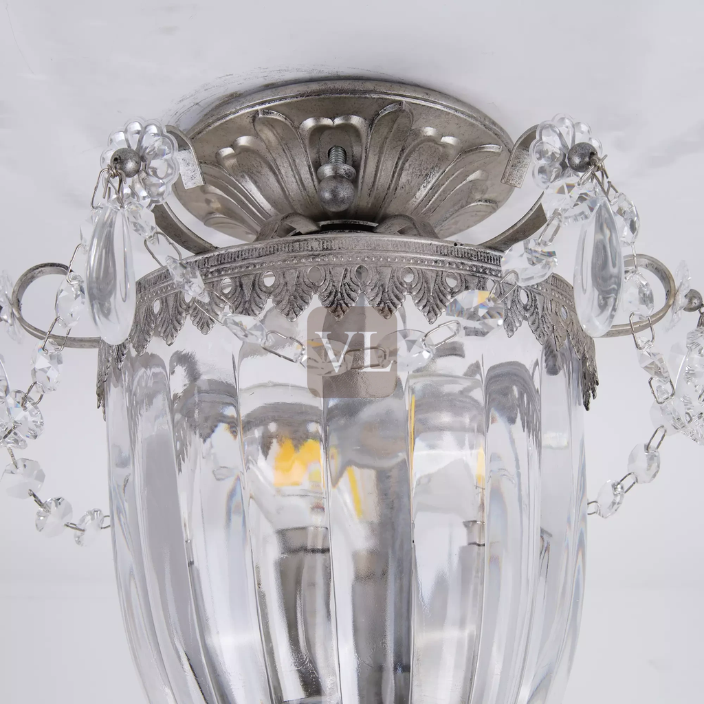 Victorian Crystal Lamp