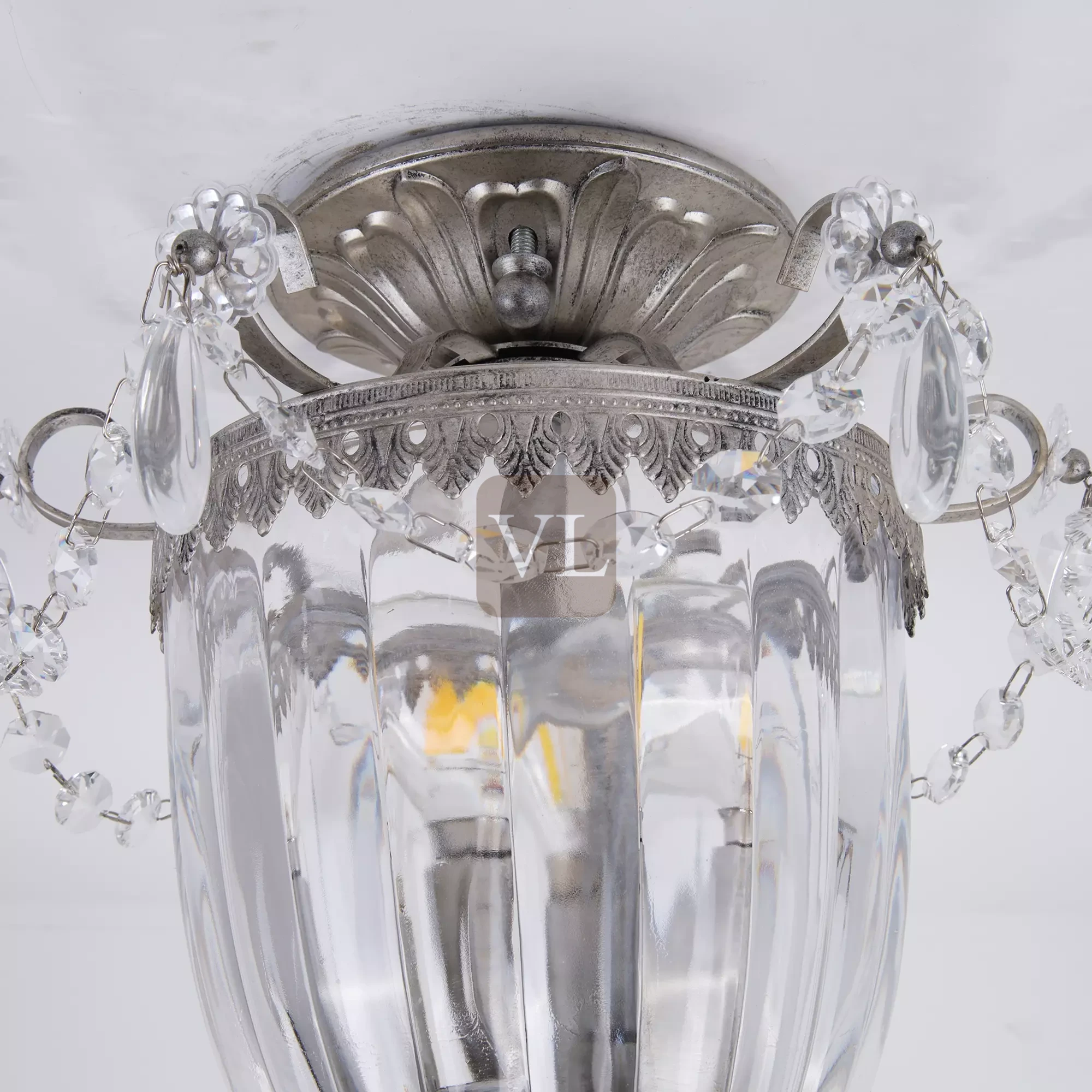 Victorian Crystal Lamp