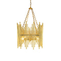 Althely 10 Lights Rectangle Pendant Chandelier-Jecanoli