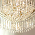 16-28 Inch Multiple Size Baccarat Inspired Copper and Crystal Chandelier Lighting-铜灯-Jecanoli