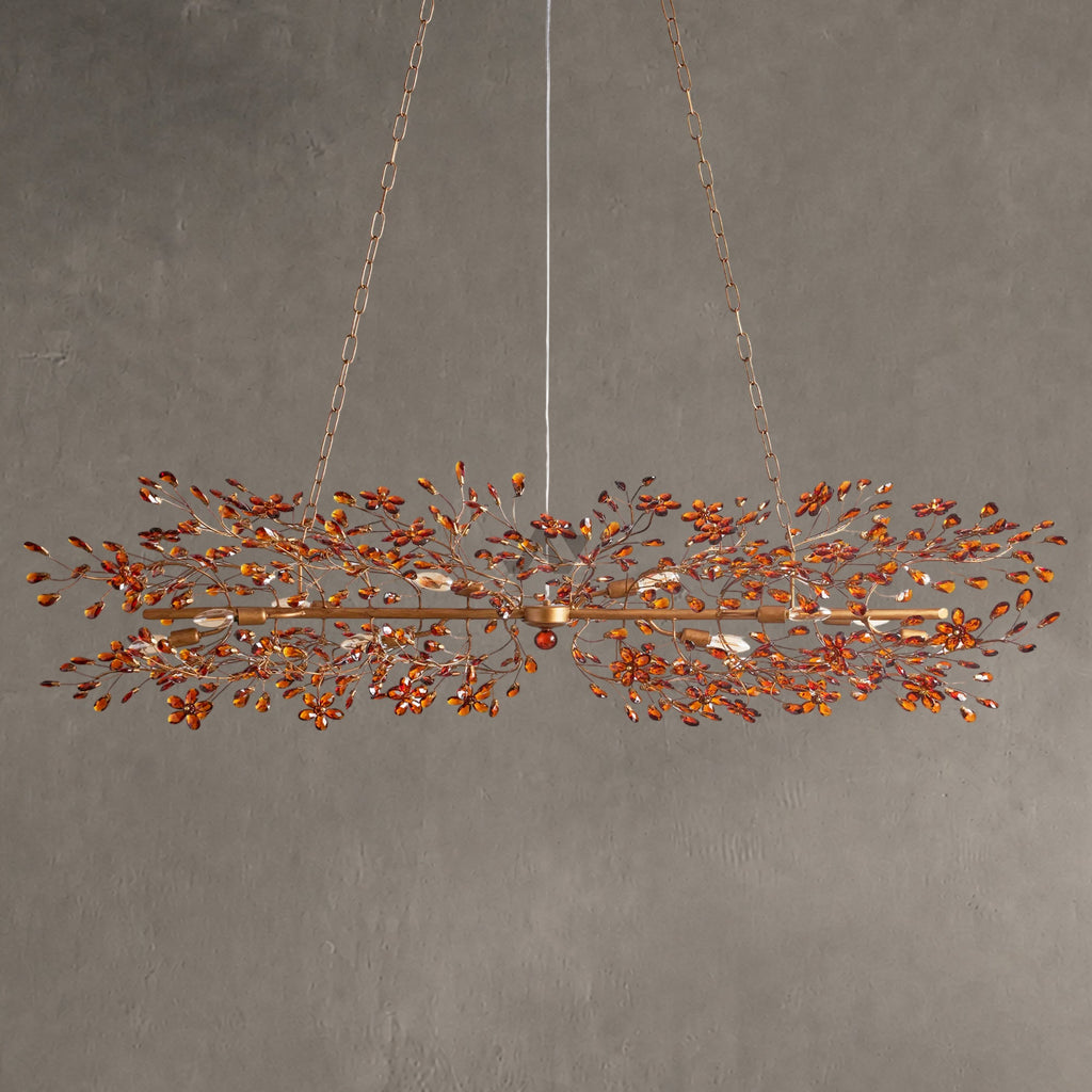 Fiore Linear Chandelier 43"51"68"