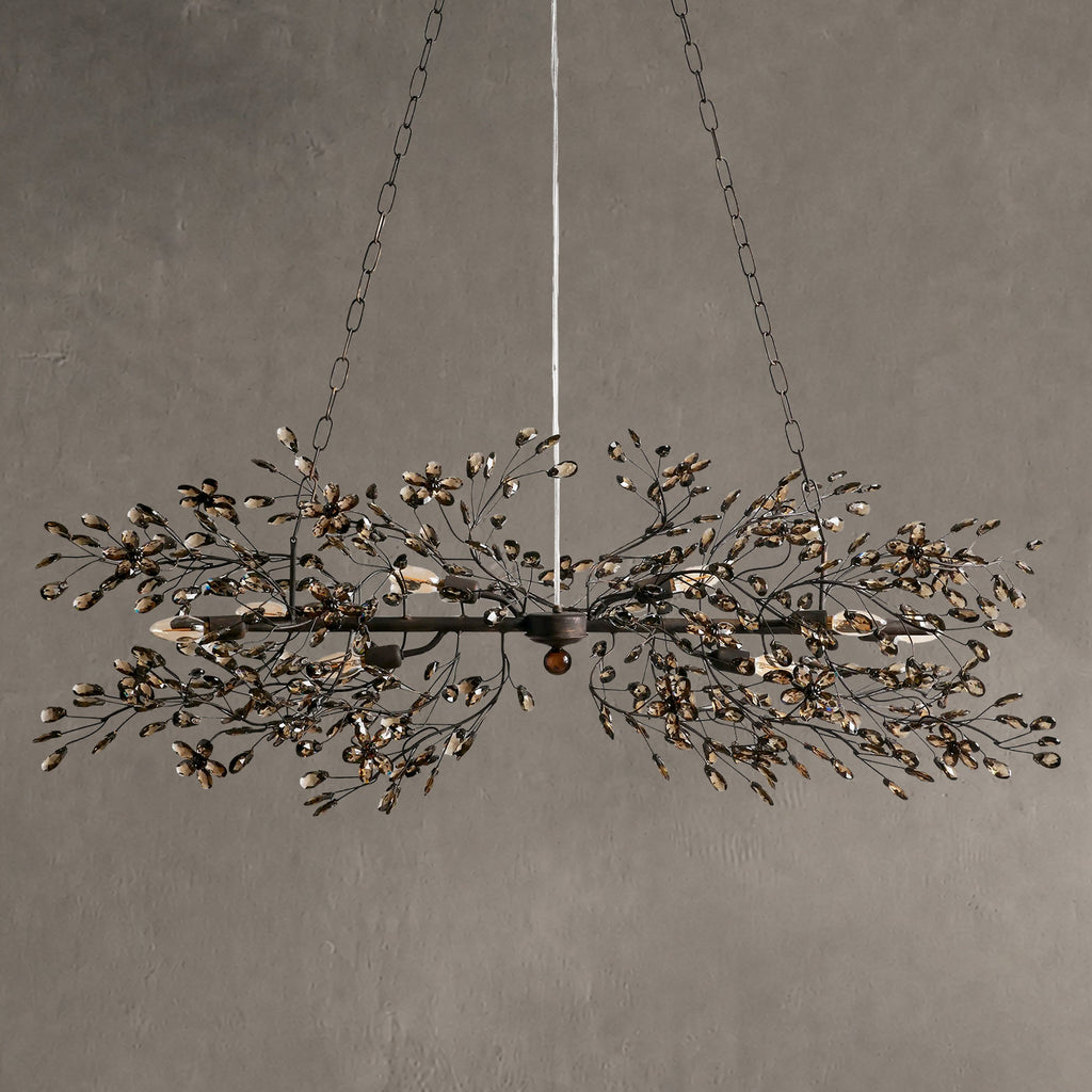 Fiore Linear Chandelier 43"51"68"