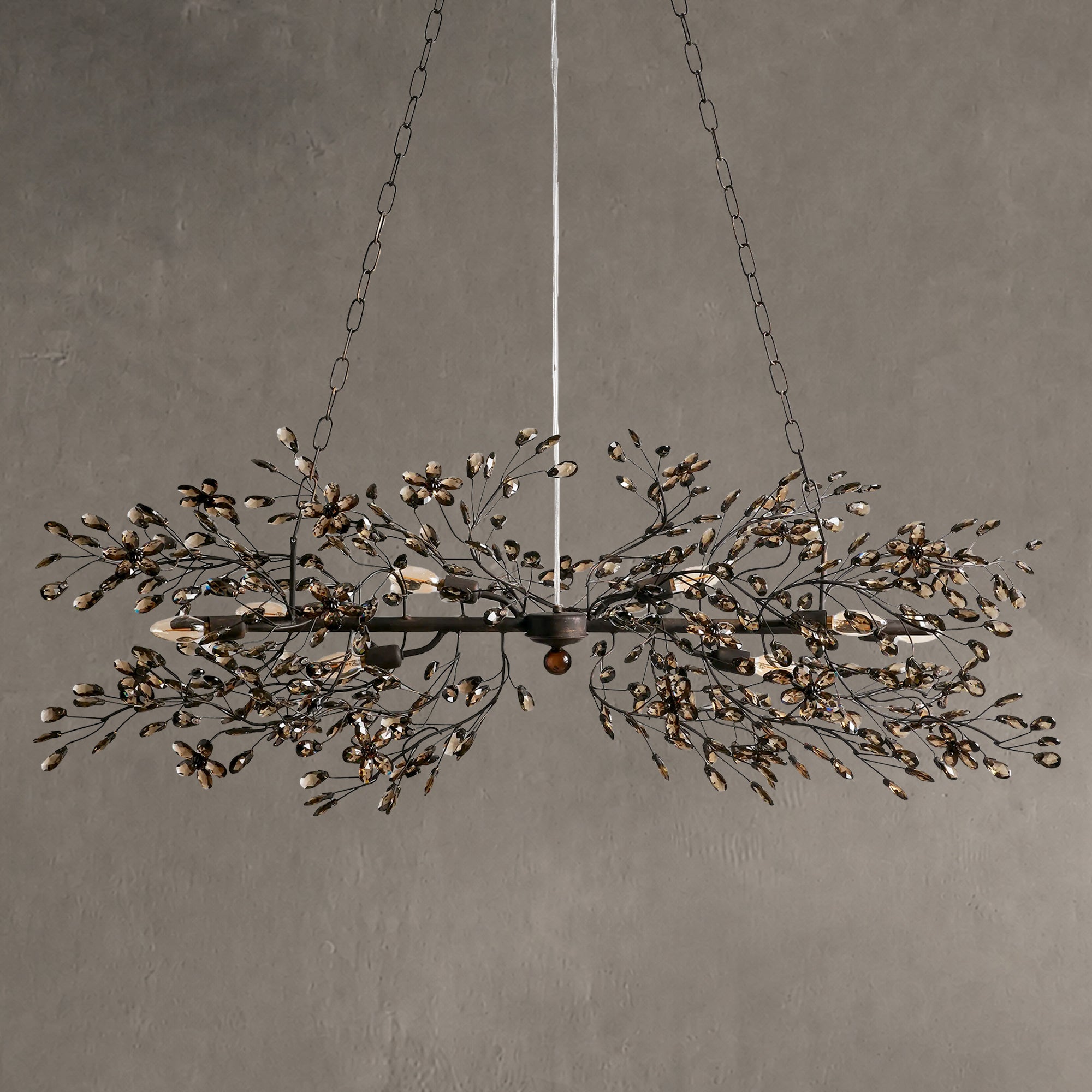 Fiore Linear Chandelier 43"51"68"