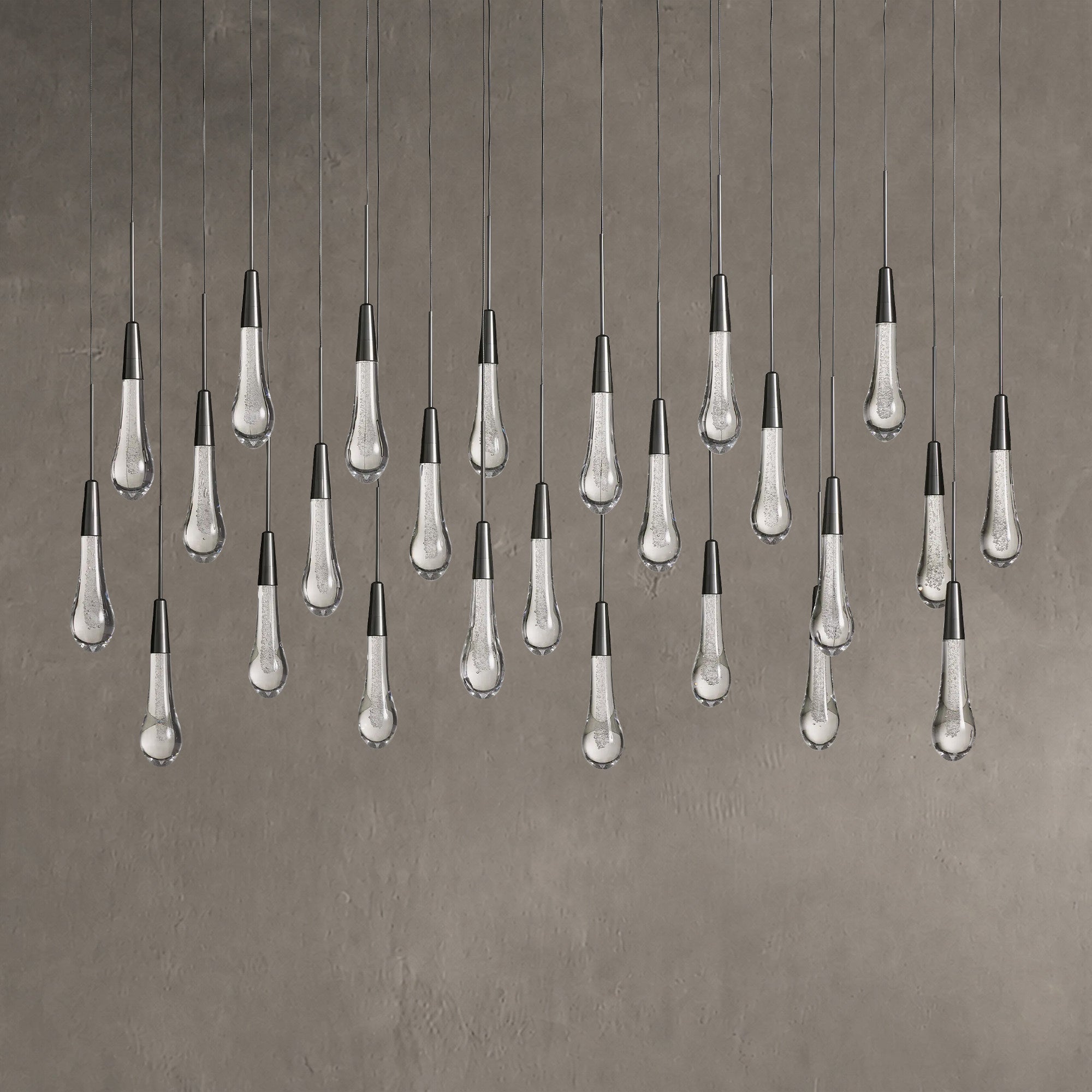 Soltaire Linear Chandelier 37"50"70"87"120"