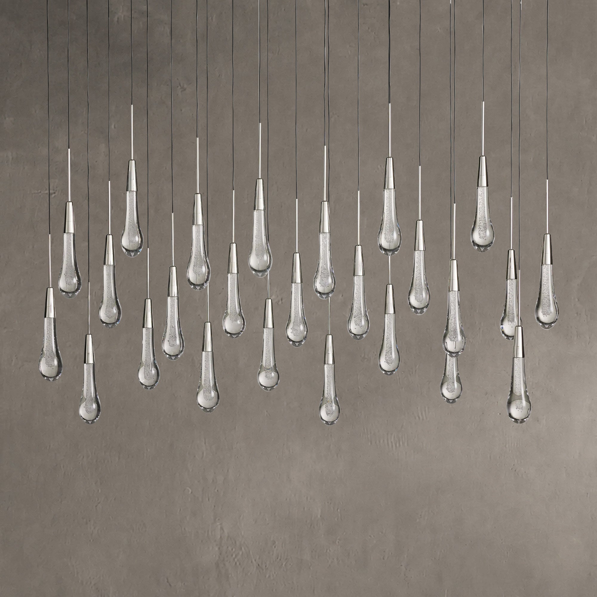 Soltaire Linear Chandelier 37"50"70"87"120"