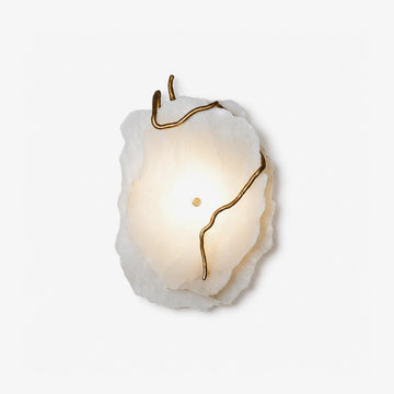 Gilded Branch Alabaster Wall Lamp - Vakkerlight