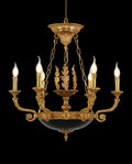 28X26 Inch 6 Lights Rococo French Empire Copper Chandelier-铜灯-Jecanoli