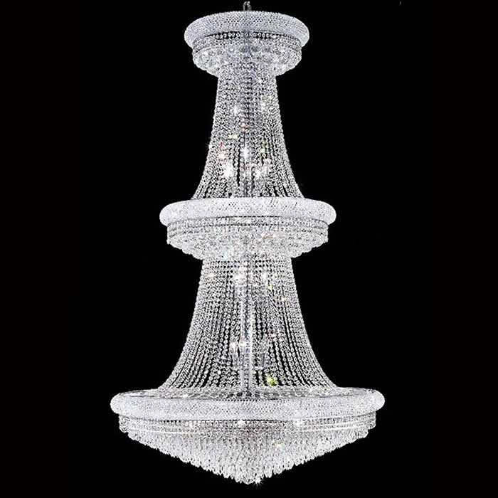 42X72 Inch 48 Lights Elegant Empire K9 Crystal Chandelier-大吊灯-Jecanoli