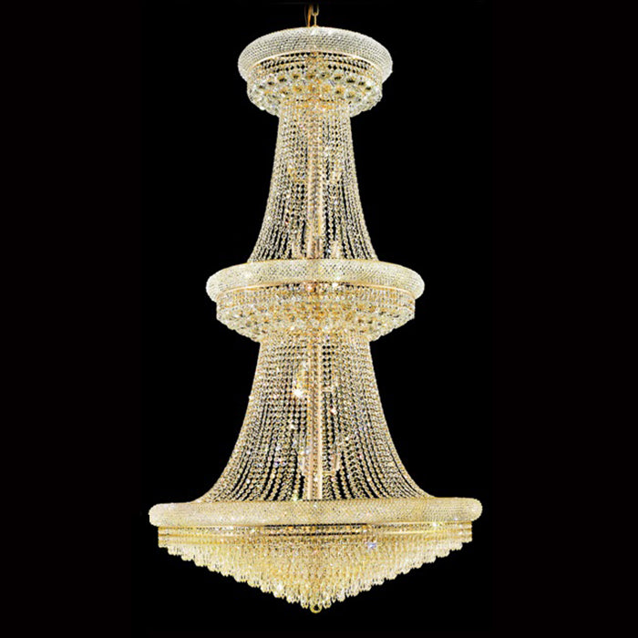 42X72 Inch 48 Lights Elegant Empire K9 Crystal Chandelier-大吊灯-Jecanoli
