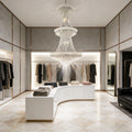 36X66 Inch 32 Lights Elegant Empire K9 Crystal Chandelier-大吊灯-Jecanoli