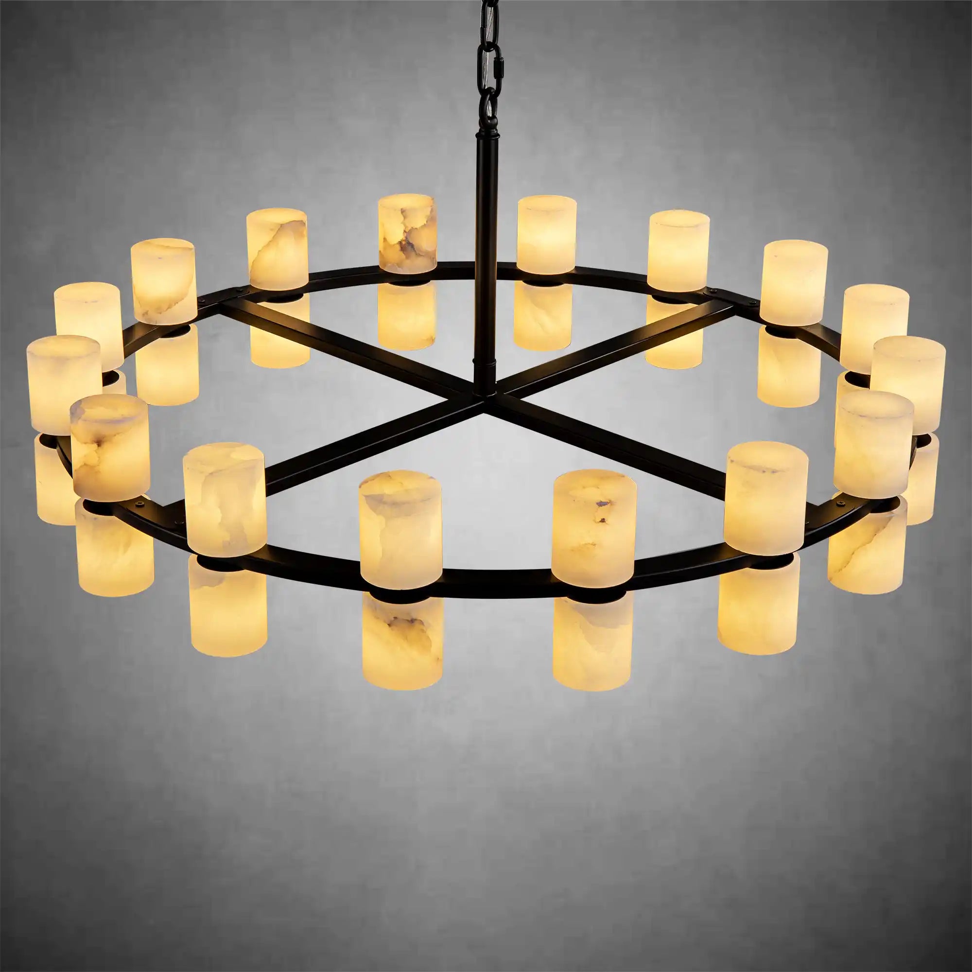 Spanish Alabaster Chandelier