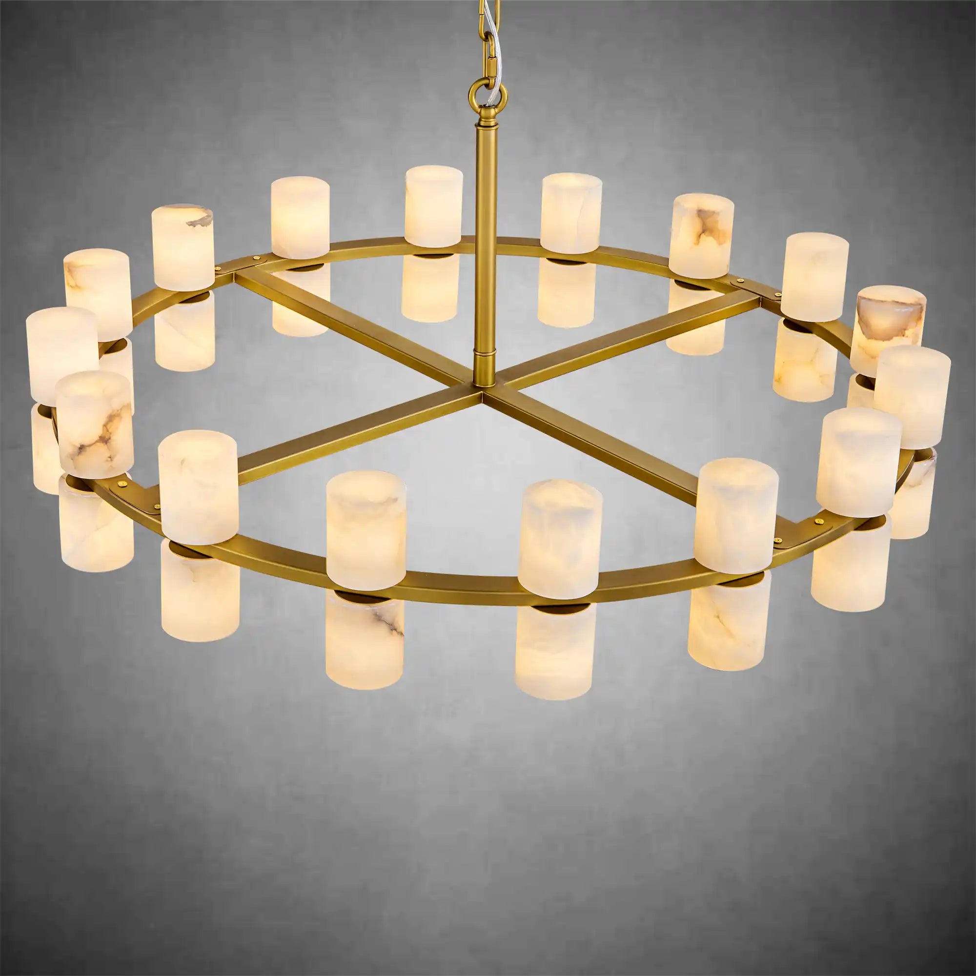 Spanish Alabaster Chandelier