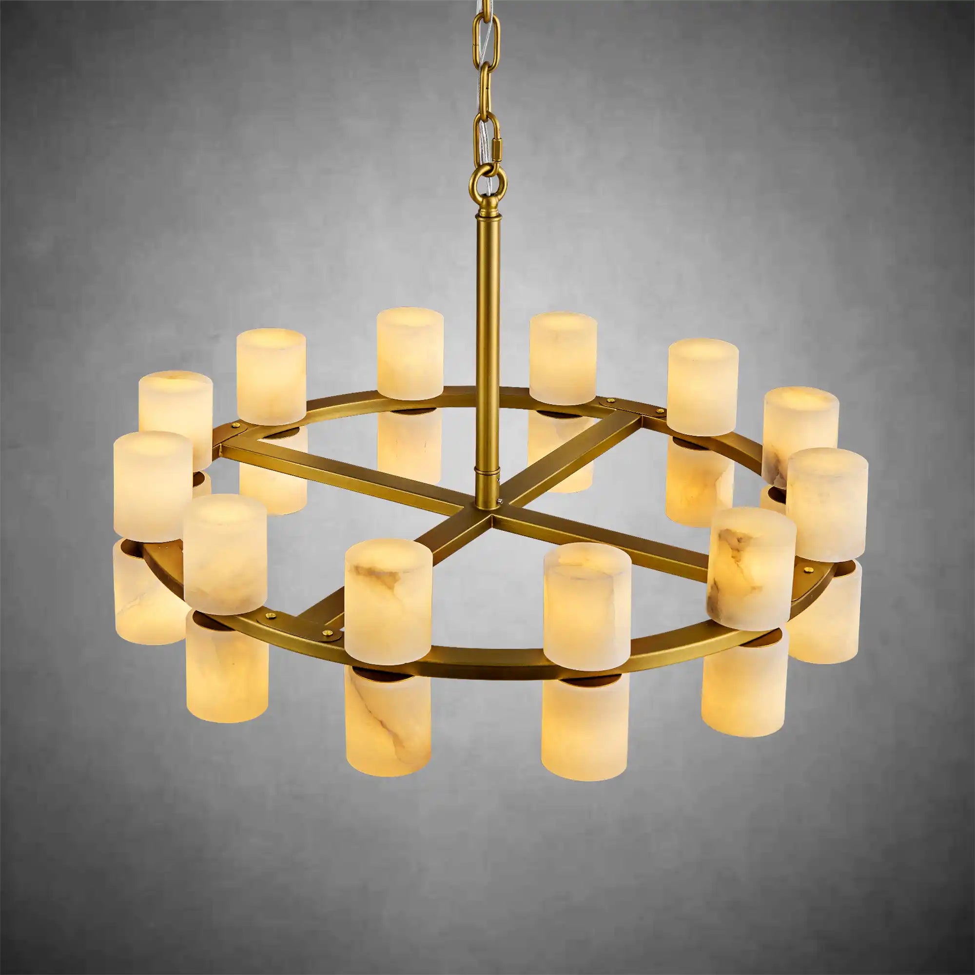 Spanish Alabaster Chandelier