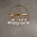 Aubrey Crystal Ball Round Chandelier 5 Light / 8 Light