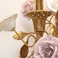2 Lights Antique Brass Wall Lamp Porcelain Flower Wall Lamp-壁灯-Jecanoli