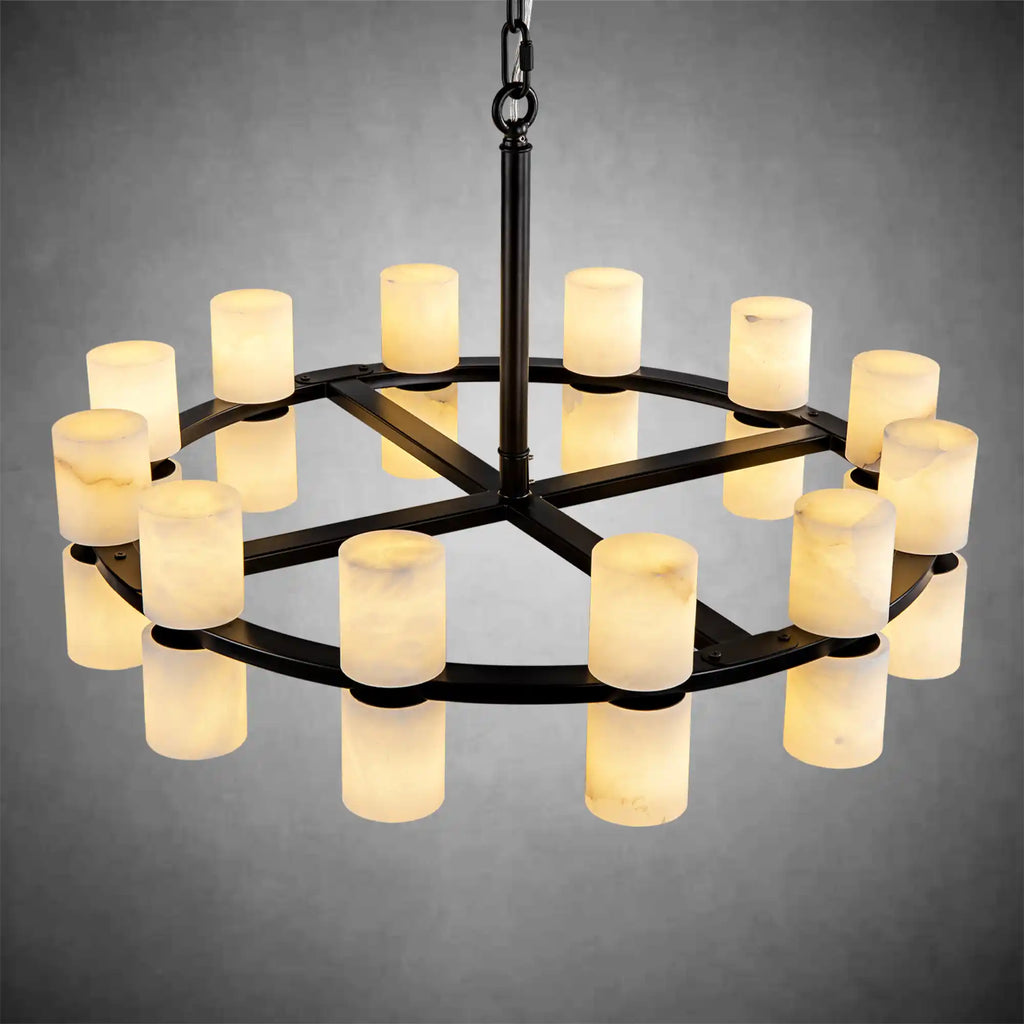 Spanish Alabaster Chandelier