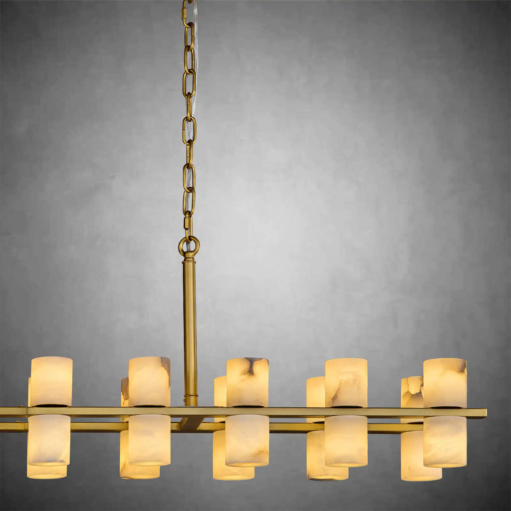 Spanish Alabaster Chandelier