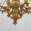 33X31 Inch 8 Lights Small Baroque Style Antique Copper Chandelier-铜灯-Jecanoli