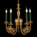 26-34 Inch Multiple Size Small Baroque Style Royal French Copper Chandelier Lighting-铜灯-Jecanoli