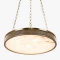 Chaplin Alabaster Plafonnier Chandelier