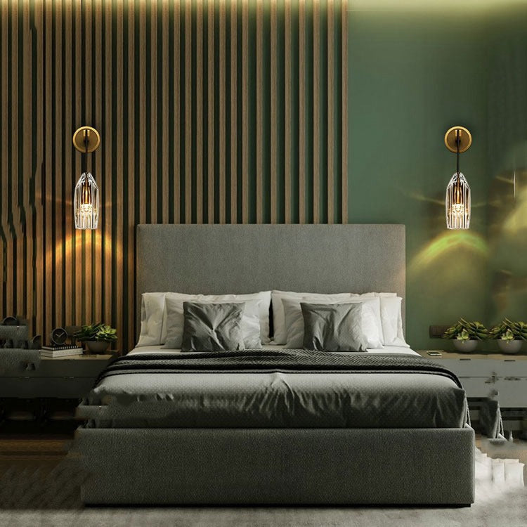 Chapt Crystal Shade Wall Sconce-NORMAL-Jecanoli