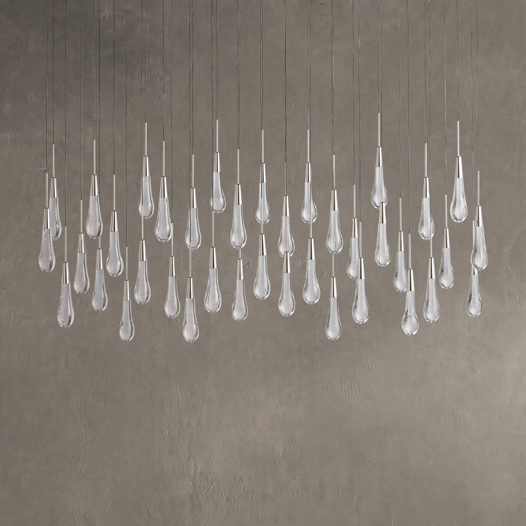 Soltaire Linear Chandelier 37"50"70"87"120"