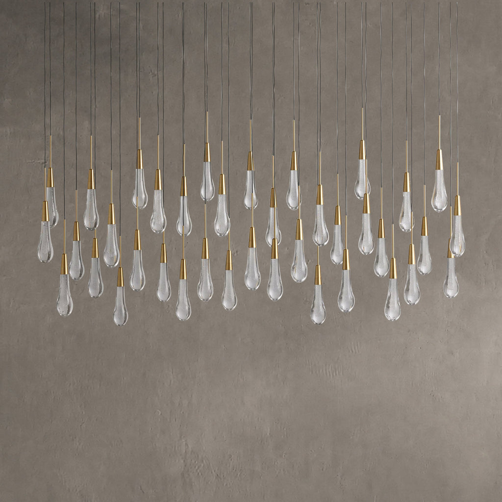 Soltaire Linear Chandelier 37"50"70"87"120"