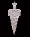 Crystal Stairwell Chandelier 30'' W 72'' H-大吊灯-Jecanoli