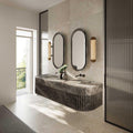 Ghost alabaster wall sconce-Jecanoli