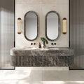 Ghost alabaster wall sconce-Jecanoli