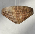 Sirene Smoke Glass Round Chandelier 41