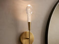 Soltaire Crystal Double Wall Sconce-Jecanoli