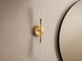 Soltaire Crystal Double Wall Sconce-Jecanoli