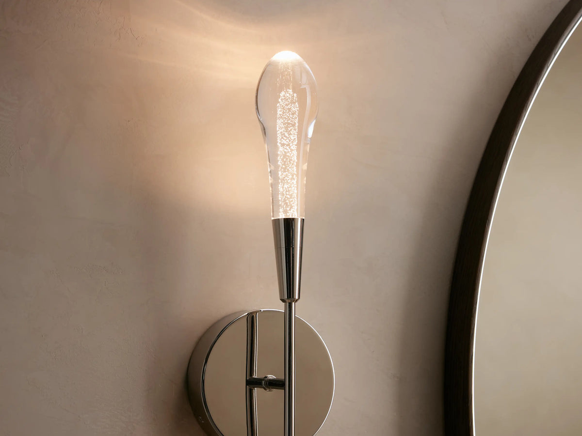 Soltaire Crystal Double Wall Sconce-Jecanoli