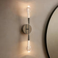 Soltaire Crystal Double Wall Sconce-Jecanoli