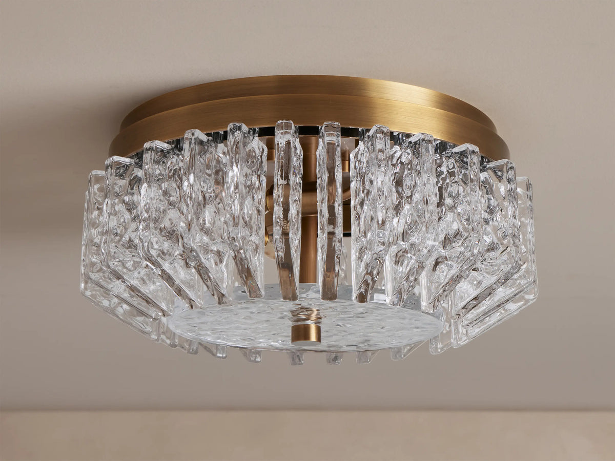 Liliana Flush Mount 15" D-Wall Sconce-Jecanoli