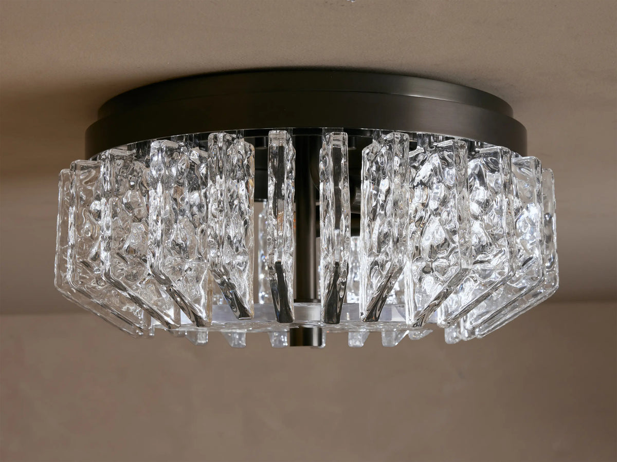 Liliana Flush Mount 15" D-Wall Sconce-Jecanoli
