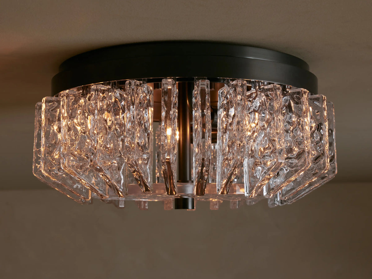 Liliana Flush Mount 15" D-Wall Sconce-Jecanoli