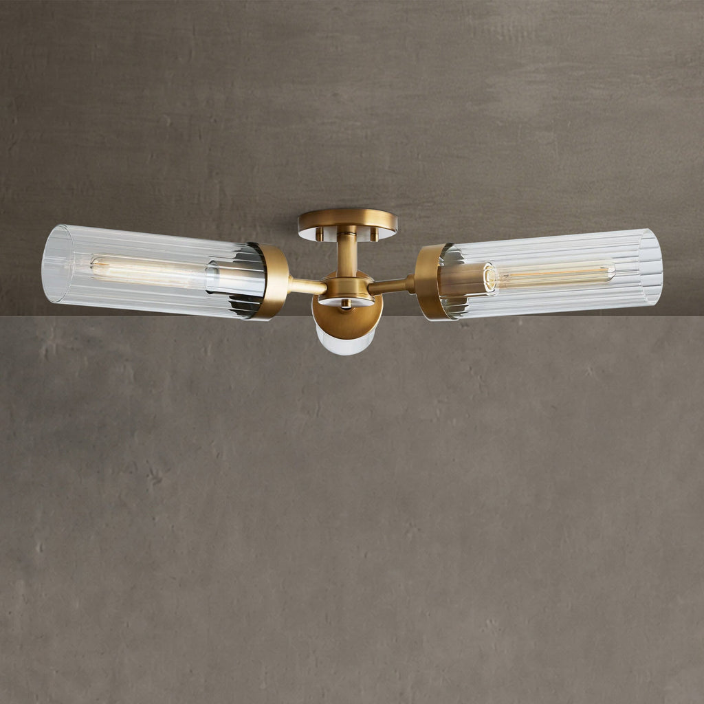 Andreas 3-Light Flushmount