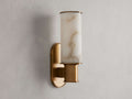 Harlin Wall Sconce in Alabaster-Jecanoli