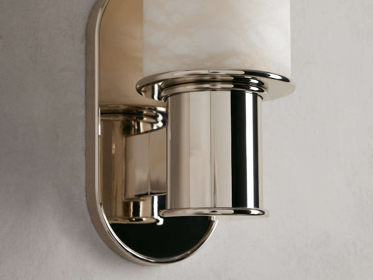 Harlin Wall Sconce in Alabaster-Jecanoli