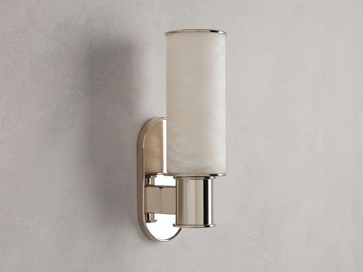 Harlin Wall Sconce in Alabaster-Jecanoli