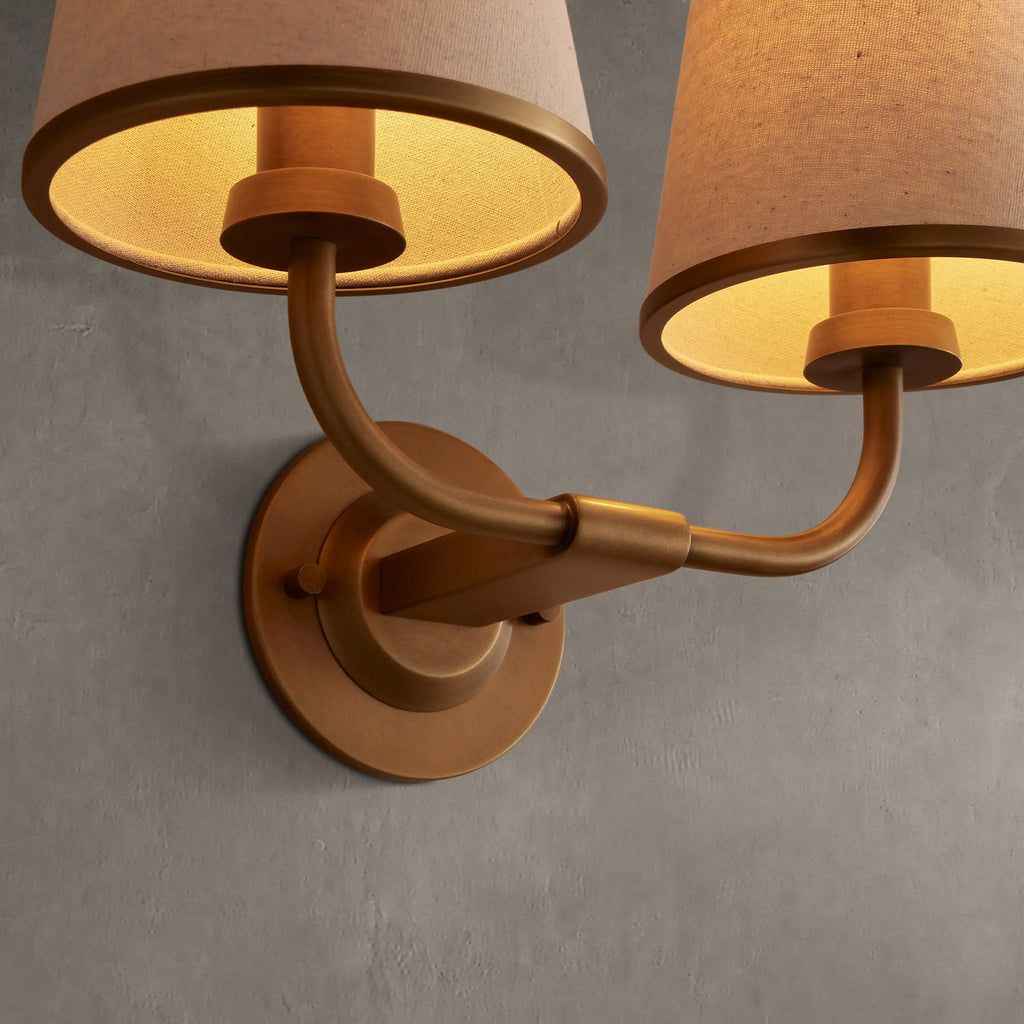 Adria Double Sconce