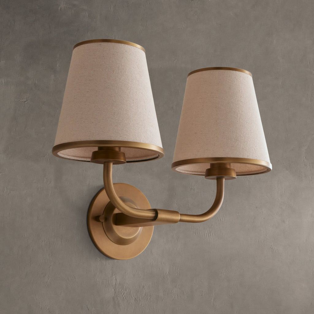 Adria Double Sconce