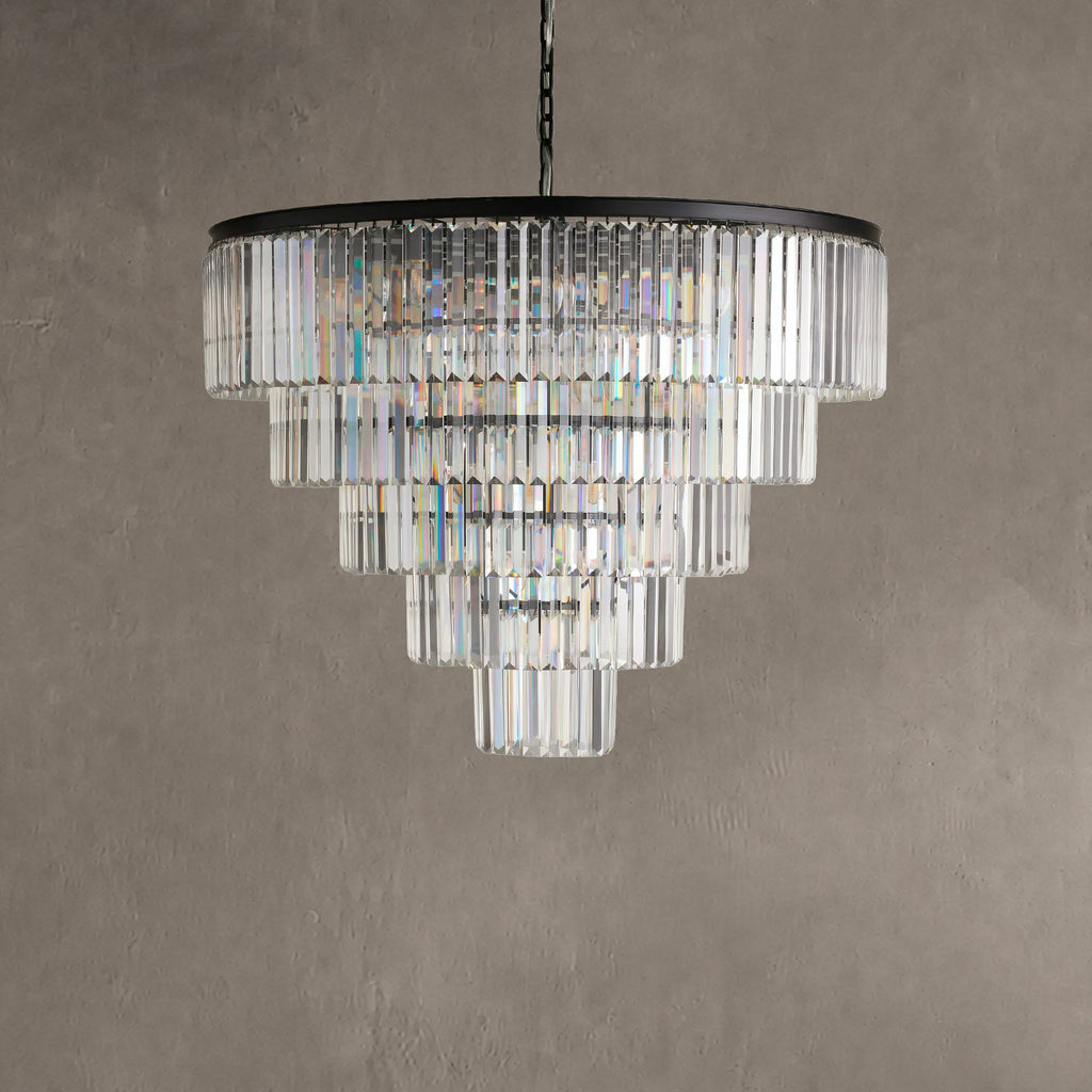 Leyland Tiered Round Chandelier