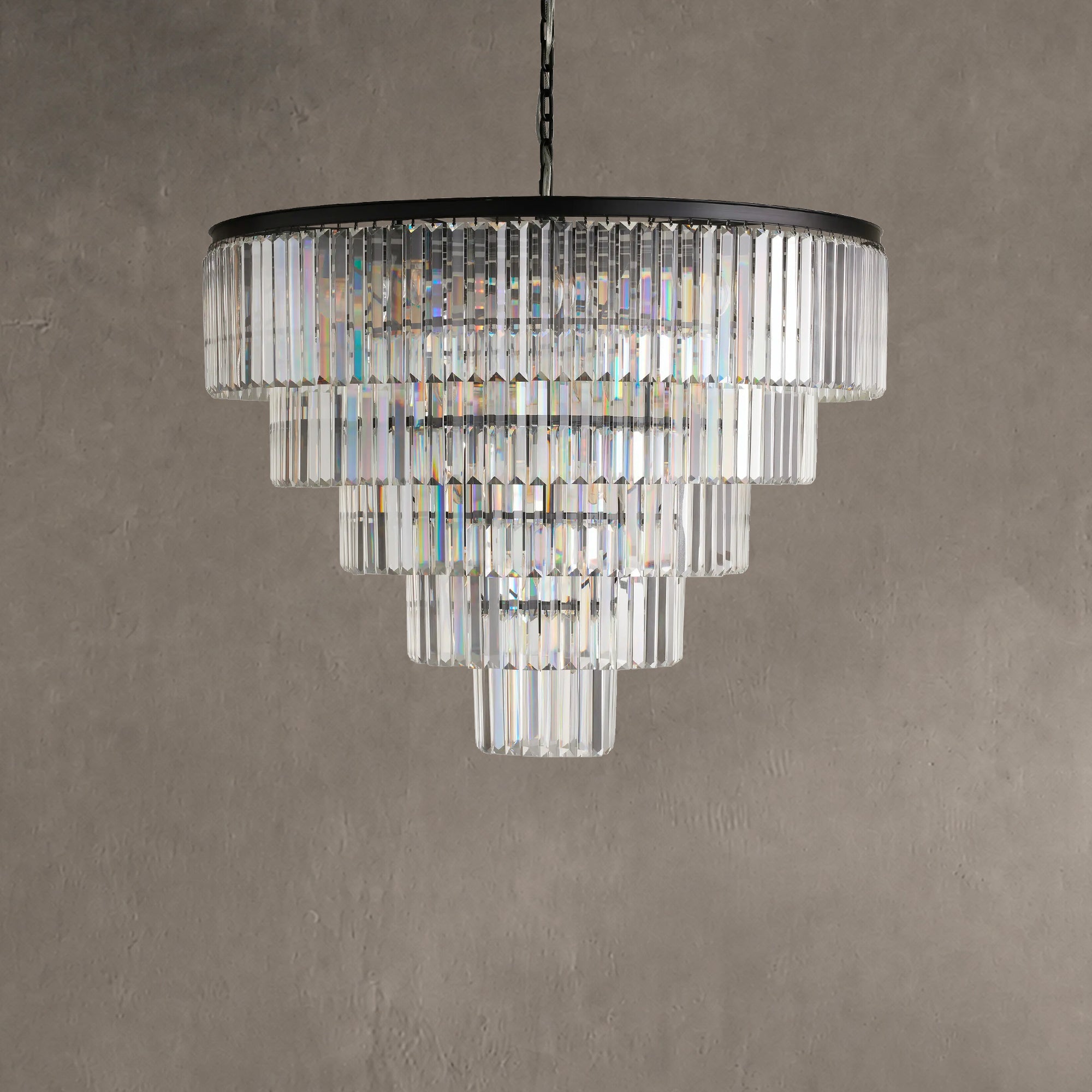 Leyland Tiered Round Chandelier