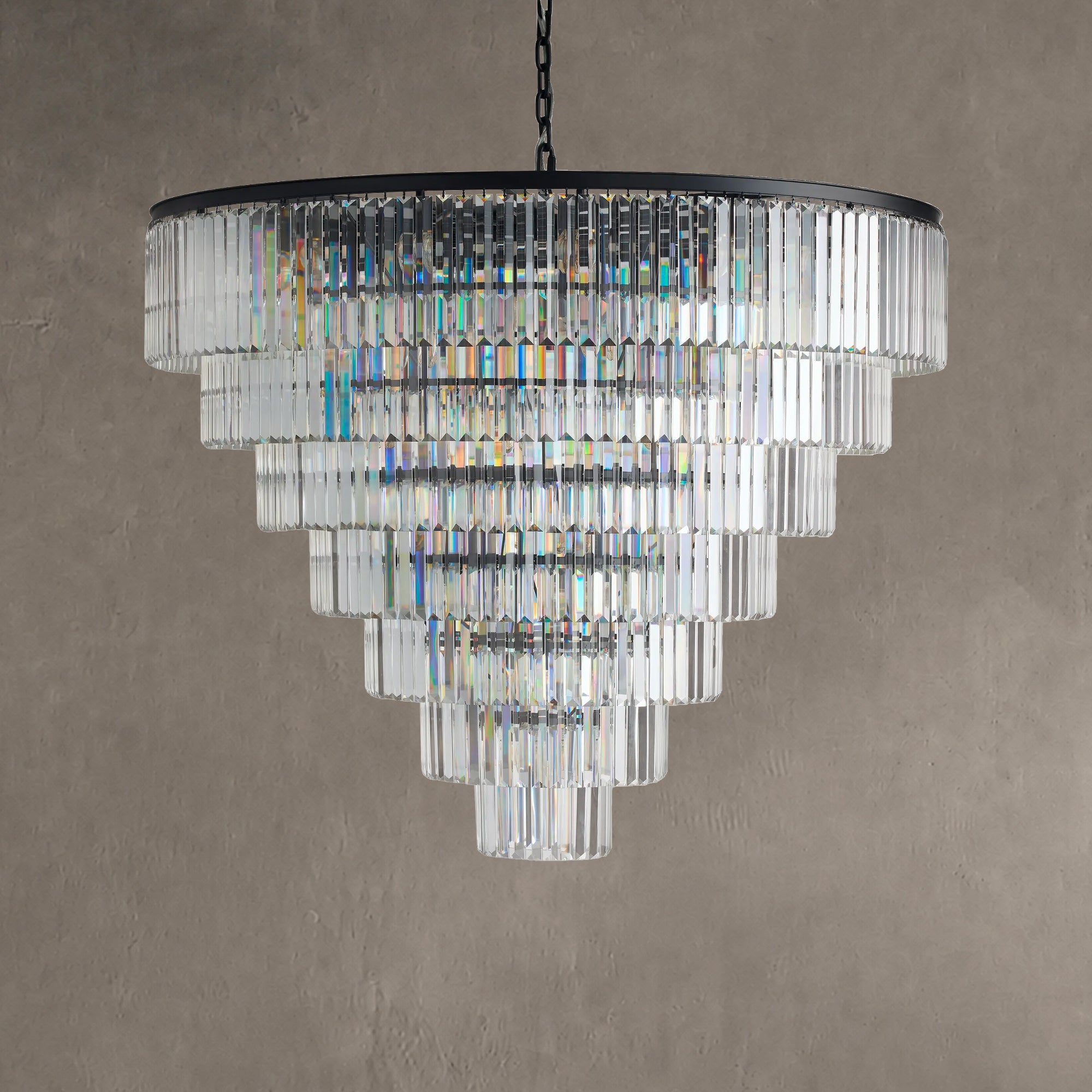Leyland Tiered Round Chandelier