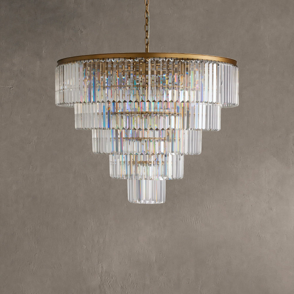 Leyland Tiered Round Chandelier